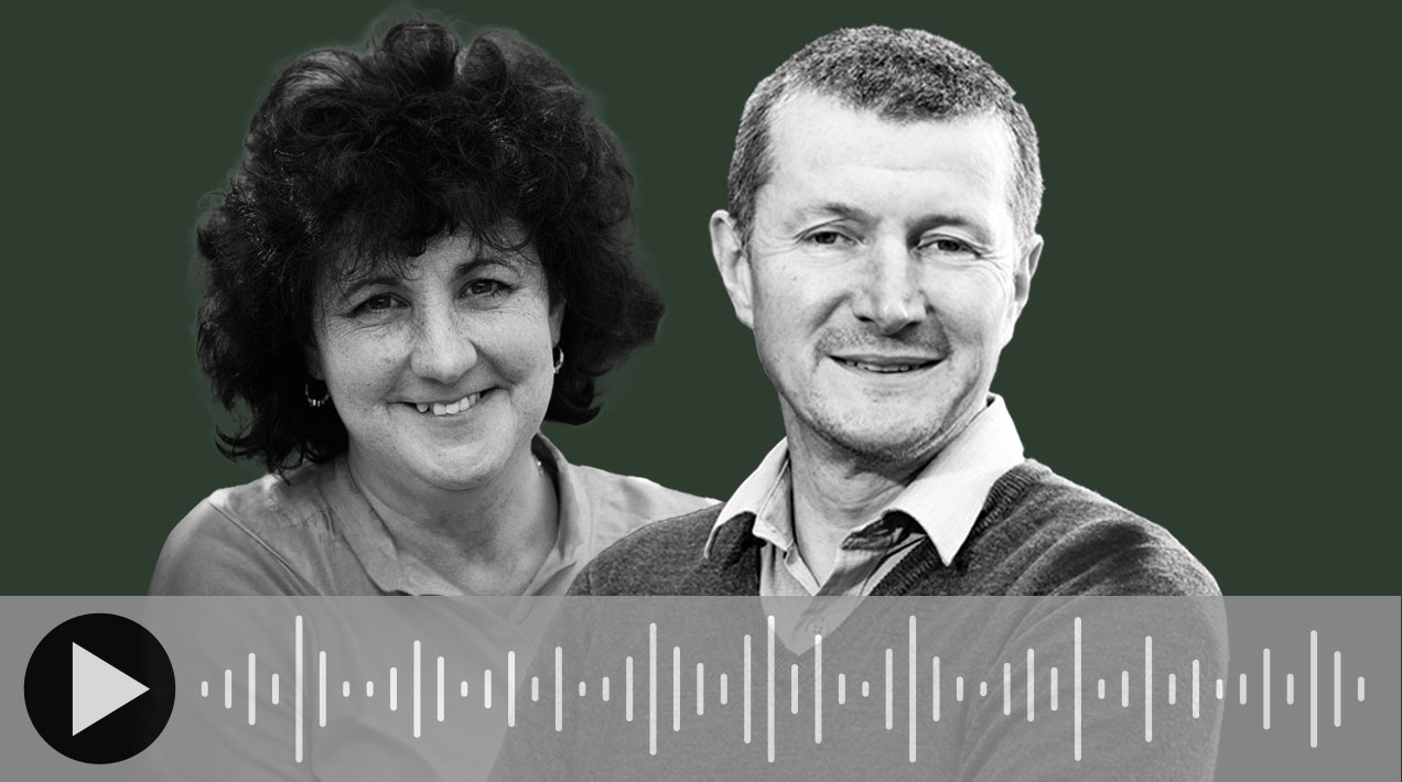 Pippa Greenwood and Matthew Appleby